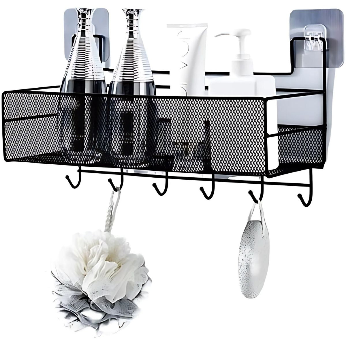 Cesto Organizador Aramado Instalação Sem Furos – Adesivo ProFix de Brinde!