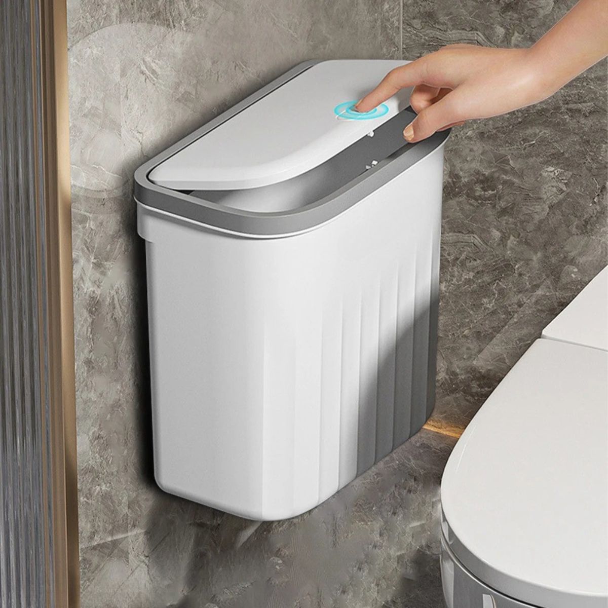 LixoFlex - Lixeira 9 Litros Pendurável + Adesivos ProFix de BRINDE!