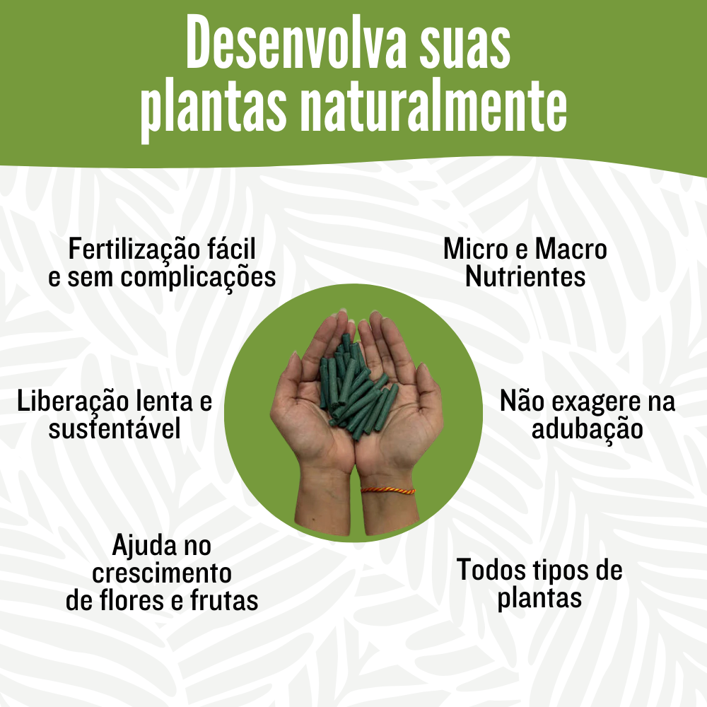 Bastonetes Cresça-Mais - Kit com 30 Bastões