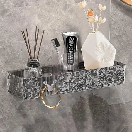 Prateleira Organizadora de Acrílico Vita Decora – Fixação Adesiva ProFix de BRINDE!