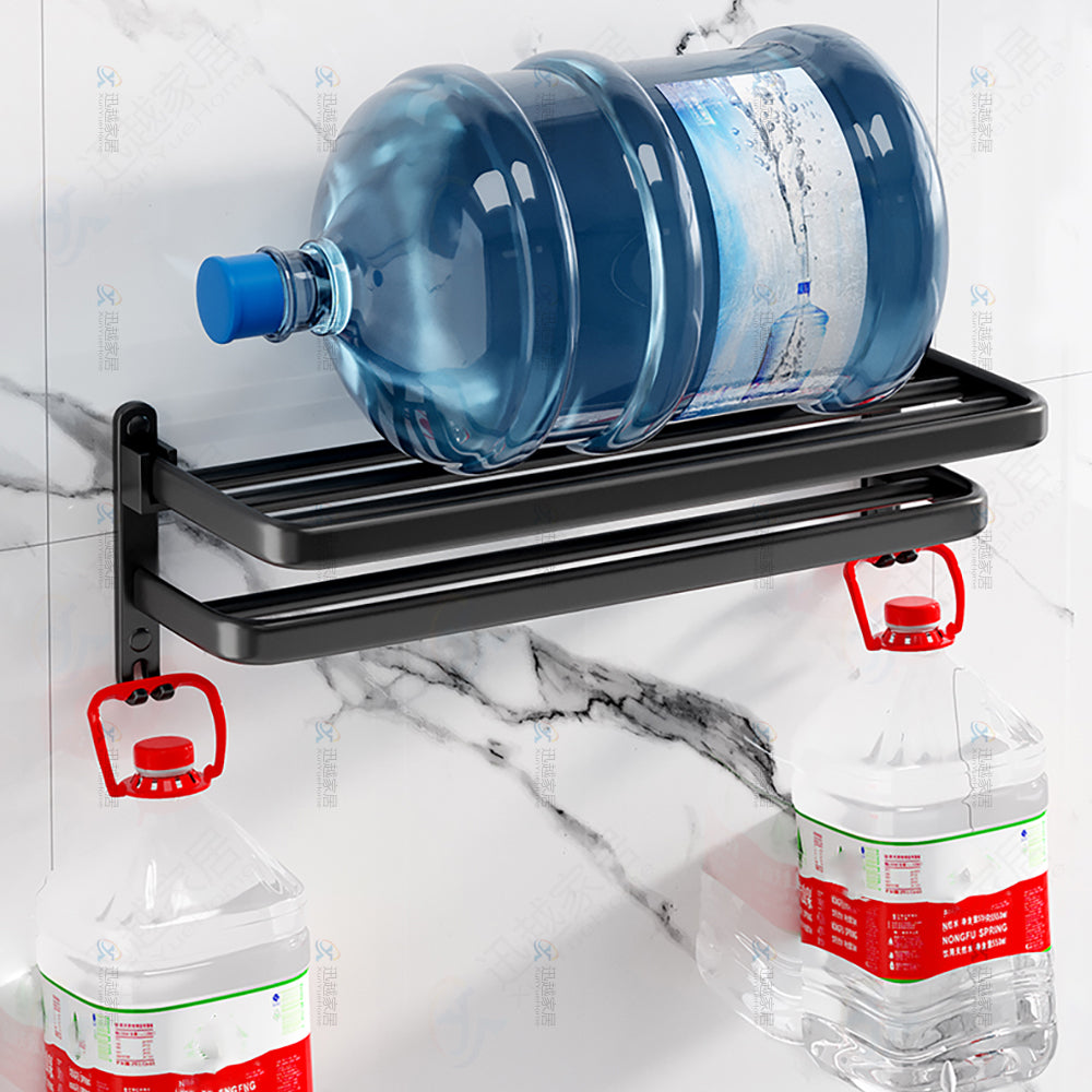 Porta-Toalhas Grande Retrátil Instalação + Adesivos ProFix™ de Brinde! - Até 5 Toalhas