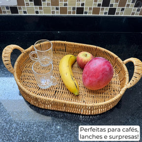 Bandeja Decorativa Organizadora Retangular