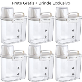 Condex 1,3 Litros - Potes Herméticos Porta Condimentos com Vedação em Silicone