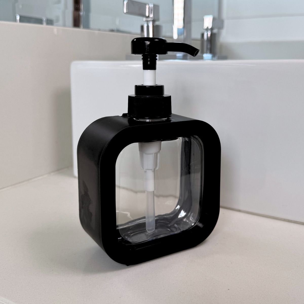 Dispenser Sabonete Líquido Portátil Banheiro Cozinha Lavabo Viagem 300ml