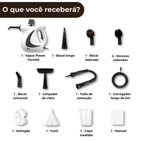 Vapor Power™ - Vaporizador 5 em 1