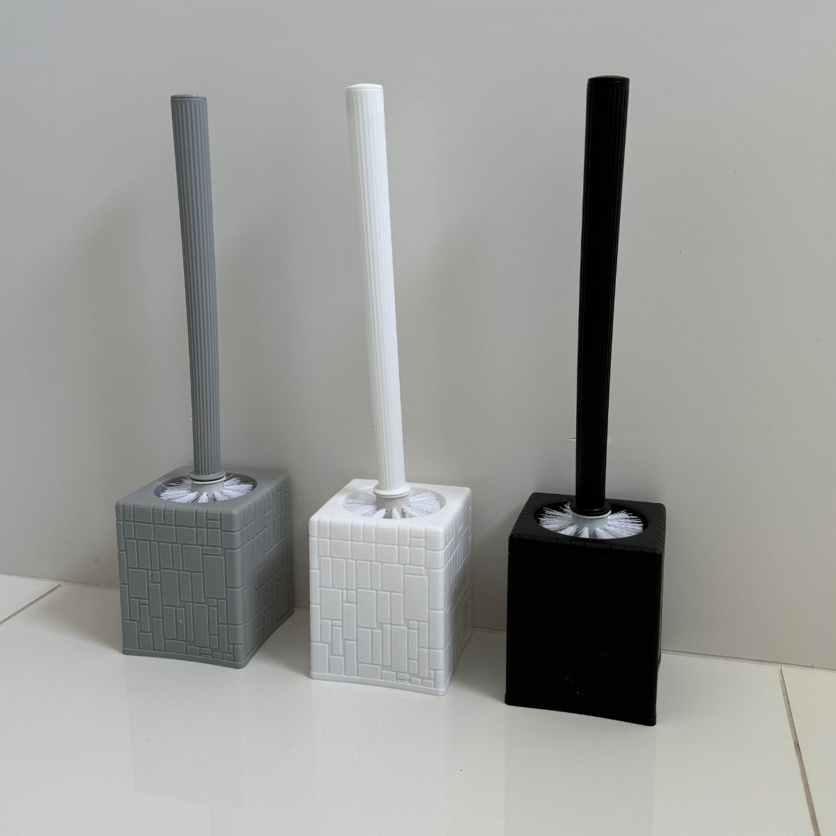 Escova De Vaso Sanitário Limpeza Vaso Com Adesivo Parede