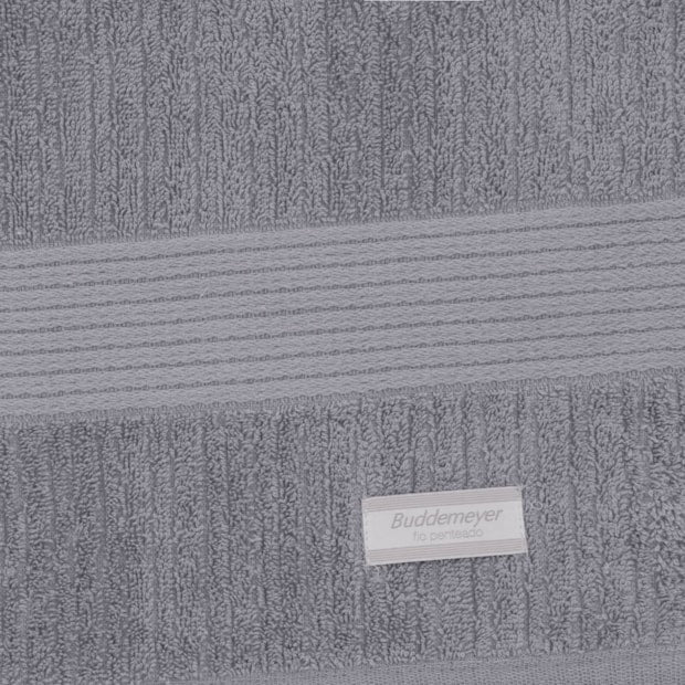 Toalha Banhão Buddemeyer Fio Penteado Canelado 100% Algodão - Gramatura: 480 g/m²