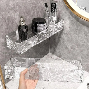 Prateleira Organizadora de Acrílico Vita Decora – Fixação Adesiva ProFix de BRINDE!