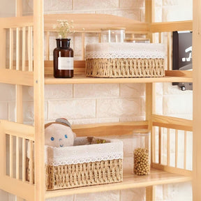 Kit 3 Cestos Organizadores de Vime com Forro em Renda – Elegância e Funcionalidade