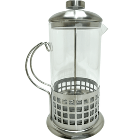 Cafeteira Prensa Francesa 600ml Aço Inox Quadrados