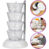 Porta Temperos Giratório 4 Potes em Vertical